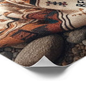 カスタムビースティードッグポスター ポスター (角)