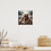 カスタムビースティードッグポスター ポスター (キッチン)