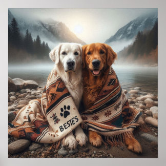 カスタムビースティードッグポスター ポスター