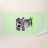 カスタムビーチタオル ビーチタオル (正面)