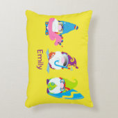 カスタムビーチバケーションの漫画の小人 アクセントクッション (正面(垂直))