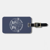 カスタムビーチバケーショングループマッチング ラゲッジタグ (正面横)