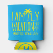 カスタムビーチバケーショングループマッチング 缶クーラー (裏面)