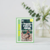 カスタムビーチバレーボール取引カード(Sage) コーリングカード (スタンド正面)