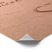 カスタムビーチポスター ポスター (角)