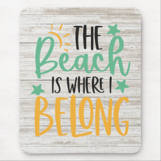 カスタムビーチマウスパッド マウスパッド
