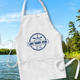 カスタムビーチレイクハウス&ボート航海のいかり スタンダードエプロン