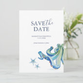 カスタムビーチ結婚式の発表 セーブザデート (スタンド正面)