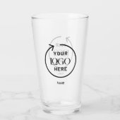 カスタムビールグラス タンブラーグラス (裏面)