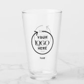 カスタムビールグラス タンブラーグラス (正面)