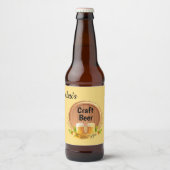 カスタムビールラベルセット ビールラベル (正面)