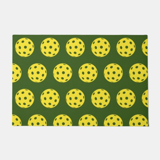 カスタムピクルボールドアマット ドアマット (正面)