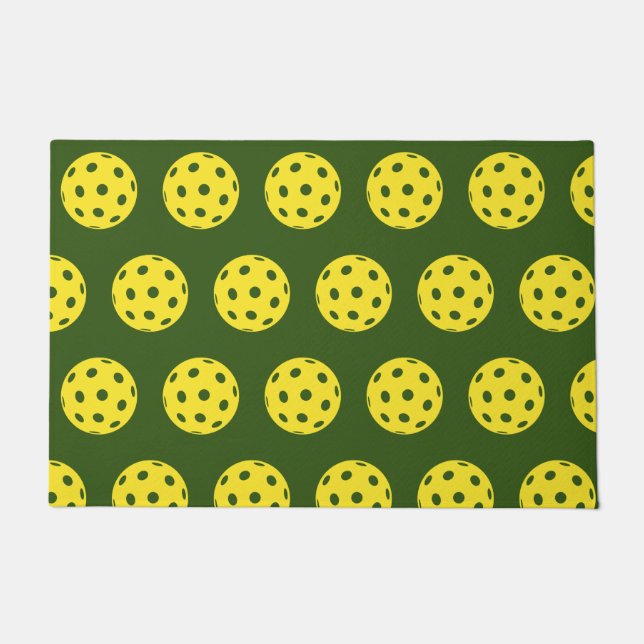 カスタムピクルボールドアマット ドアマット (正面)