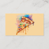 カスタムピザの会社名 名刺 (裏面)