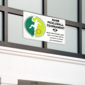 カスタムピックボール大会選手権ホワイト 横断幕 (ビルの外側)