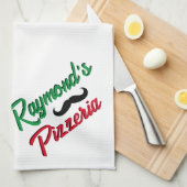 カスタムピッツェリア キッチンタオル (四つ折り)