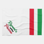 カスタムピッツェリア キッチンタオル (横)