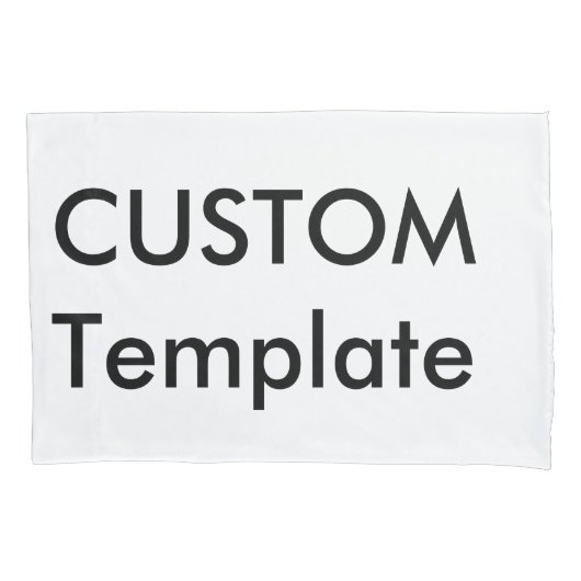 カスタムピラローケース標準サイズ20" x 30" 枕カバー (正面)