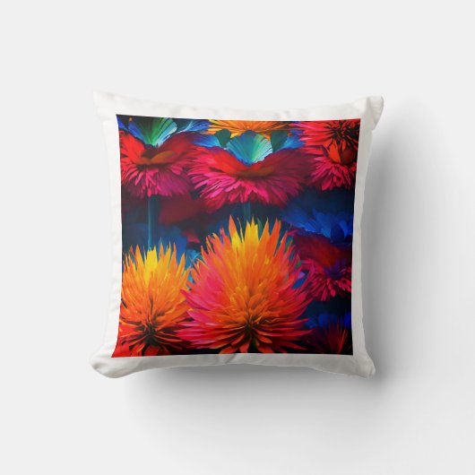 カスタムピロー：ラグジュアリーのパーソナライズされたTouch クッション (正面)