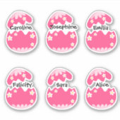 カスタムピンキーエッグシール シール (正面)