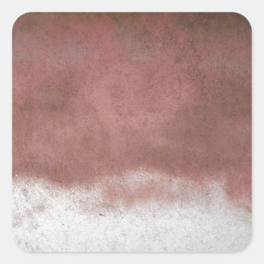 カスタムピンクと白 スクエアシール (正面)