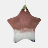 カスタムピンクと白 セラミックオーナメント (右)