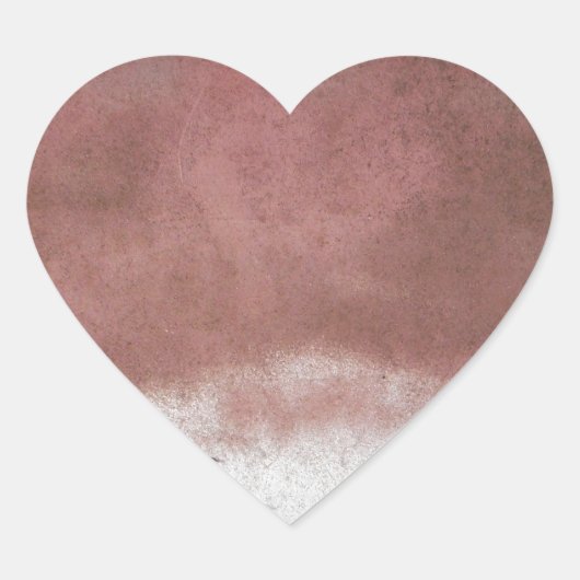 カスタムピンクと白 ハートシール (正面)