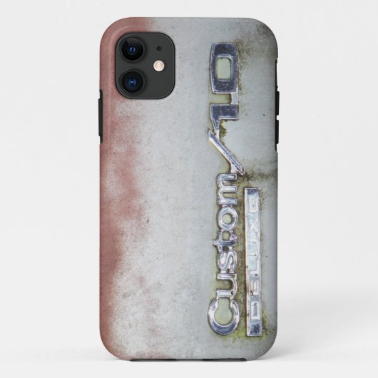 カスタムピンクと白 Case-Mate iPhoneケース (裏面)