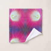 カスタムピンクパープルバスタオルセット バスタオルセット (ウォッシュタオル)