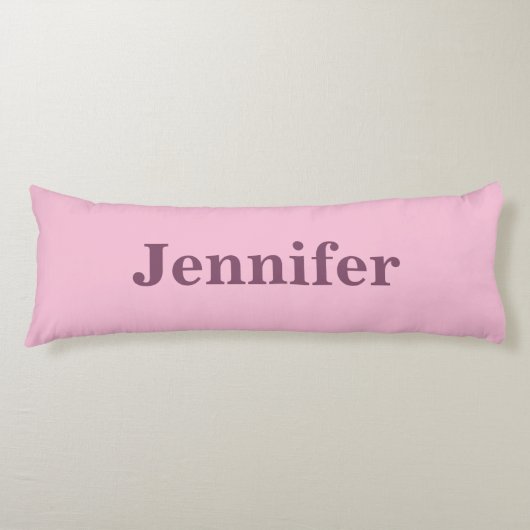 カスタムピンクブロッサム心地よい ボディピロー (正面)