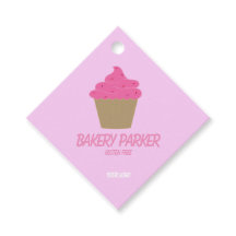 カスタムピンクベーカリーラベル
