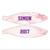 カスタムピンクマーブルデザイン ミニバスケットボール (パネル)