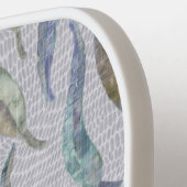 カスタムピンクユーカリ離れ ピックルボールラケット (左詳細)