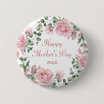 カスタムピンクローズフローラハッピーマザーズ・デイ