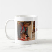 カスタムピンク最高のおばあちゃん2 Photo Mag コーヒーマグカップ (左)