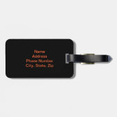 カスタムピースエンジェルラゲージタグ ラゲッジタグ (裏面横)