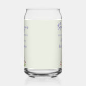 カスタムピーターうさぎ赤ちゃんシャワーありがとう ガラス缶 (左)