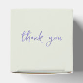 カスタムピーターうさぎ赤ちゃんシャワーありがとう フェイバーボックス (上部)