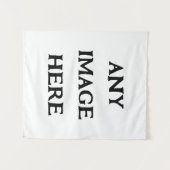 カスタムピーチスキン生地のプリントワイドフォーマット タペストリー (正面(横))