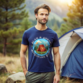 カスタムファミリーアドベンチャーキャパーソナライズされたンプ Tシャツ