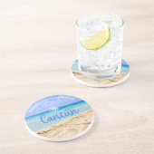 カスタムファミリーカンクンビーチバケーション コースター (側面)