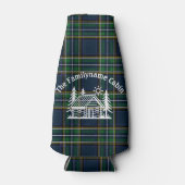 カスタムファミリーキャビンタータンチェック ボトルクーラー (正面)