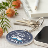 カスタムファミリークルーズグループマッチングクルーズトリップ キーホルダー (正面右)