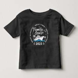 カスタムファミリークルーズグループマッチングクルーズトリップ トドラーTシャツ