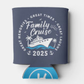 カスタムファミリークルーズグループマッチングクルーズトリップ 缶クーラー (裏面)