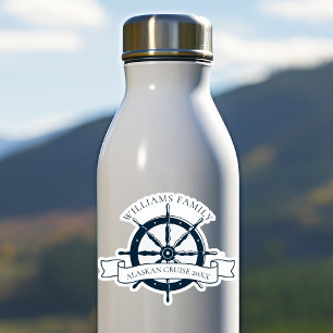 カスタムファミリークルーズシップ航海のホイールバケーション シール