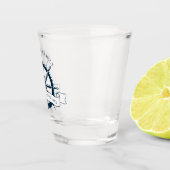 カスタムファミリークルーズ船ヴィンテージホイ航海のール ショットグラス (右)