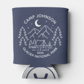 カスタムファミリーグループマッチングキャンピング 缶クーラー (裏面)