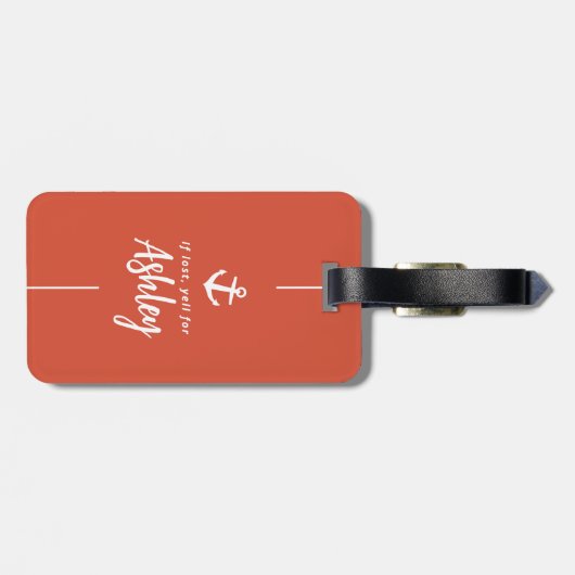 カスタムファミリーグループマッチングクルーズトリップ ラゲッジタグ (裏面横)