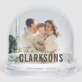 カスタムファミリースノーグローブ (裏面)